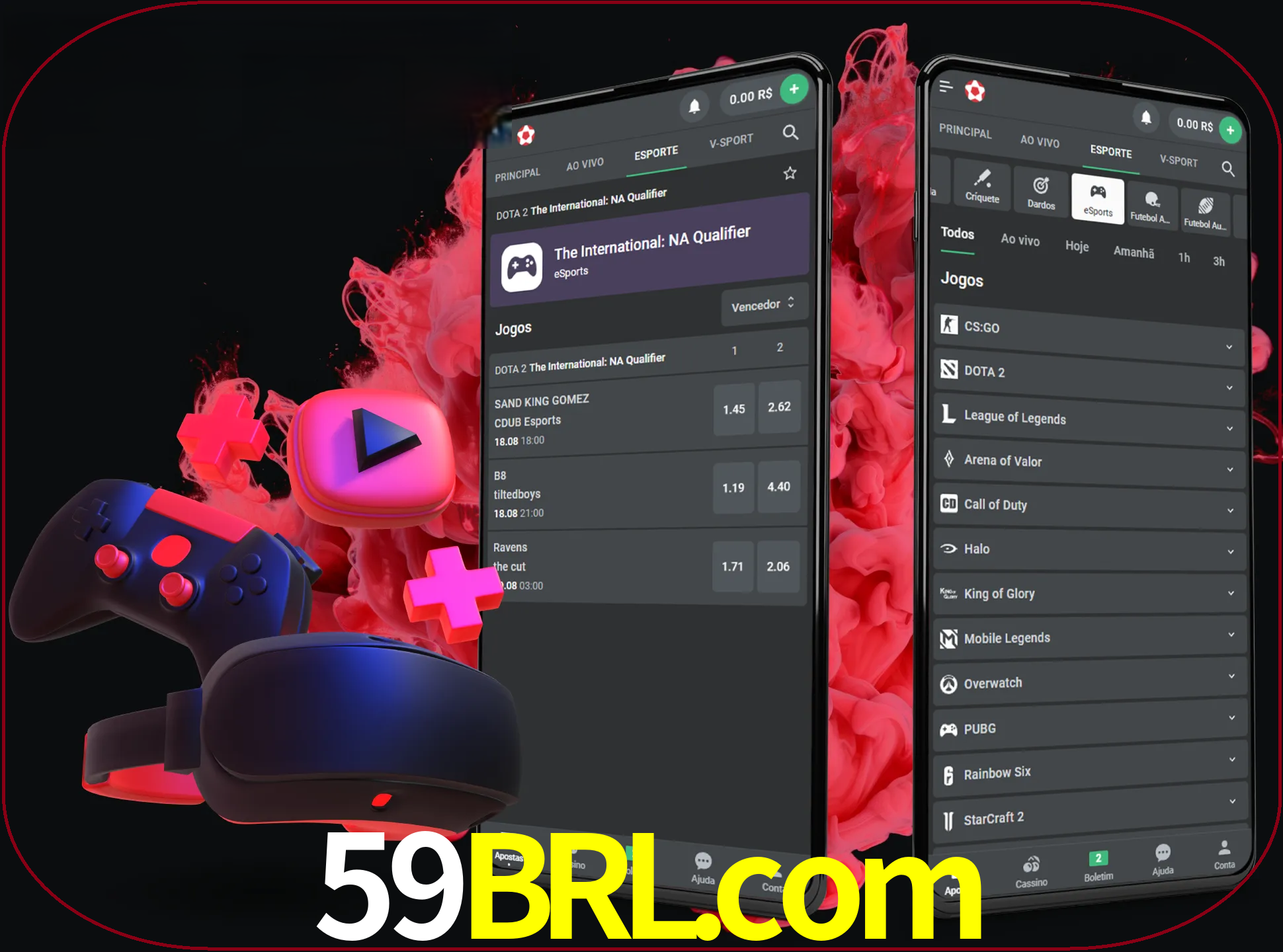 Para ter a aplicação móvel 59brl no seu smartphone, basta descarregar o ficheiro apk e seguir as instruções.