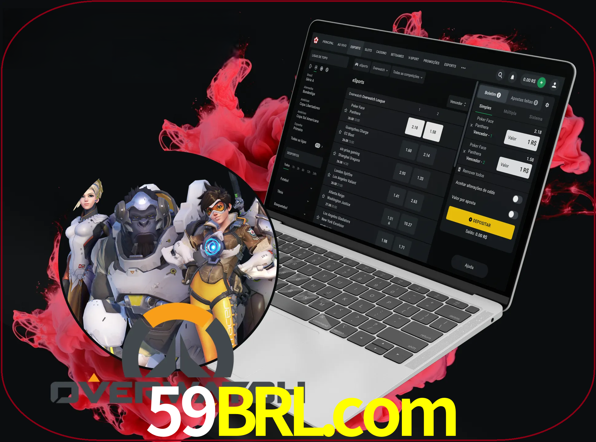 Os fãs deste fantástico jogo apreciarão a abundância de jogos e podem também ganhar dinheiro real apostando no 59brl.