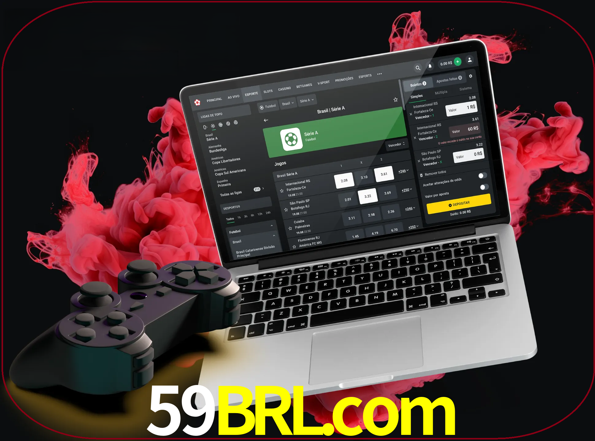 Visite a secção especial de jogos de vídeo em 59brl para descobrir em que jogos pode apostar e ganhar muito dinheiro.