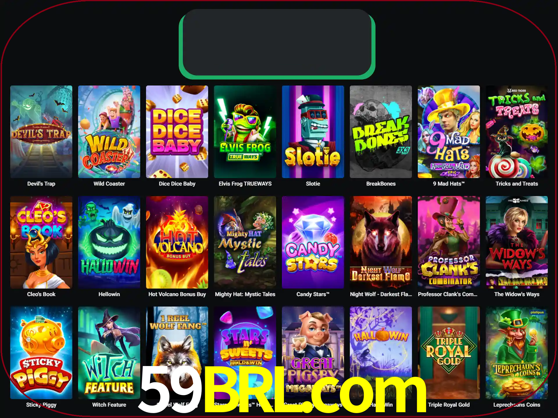 Procure por seus amados jogos de slot.
