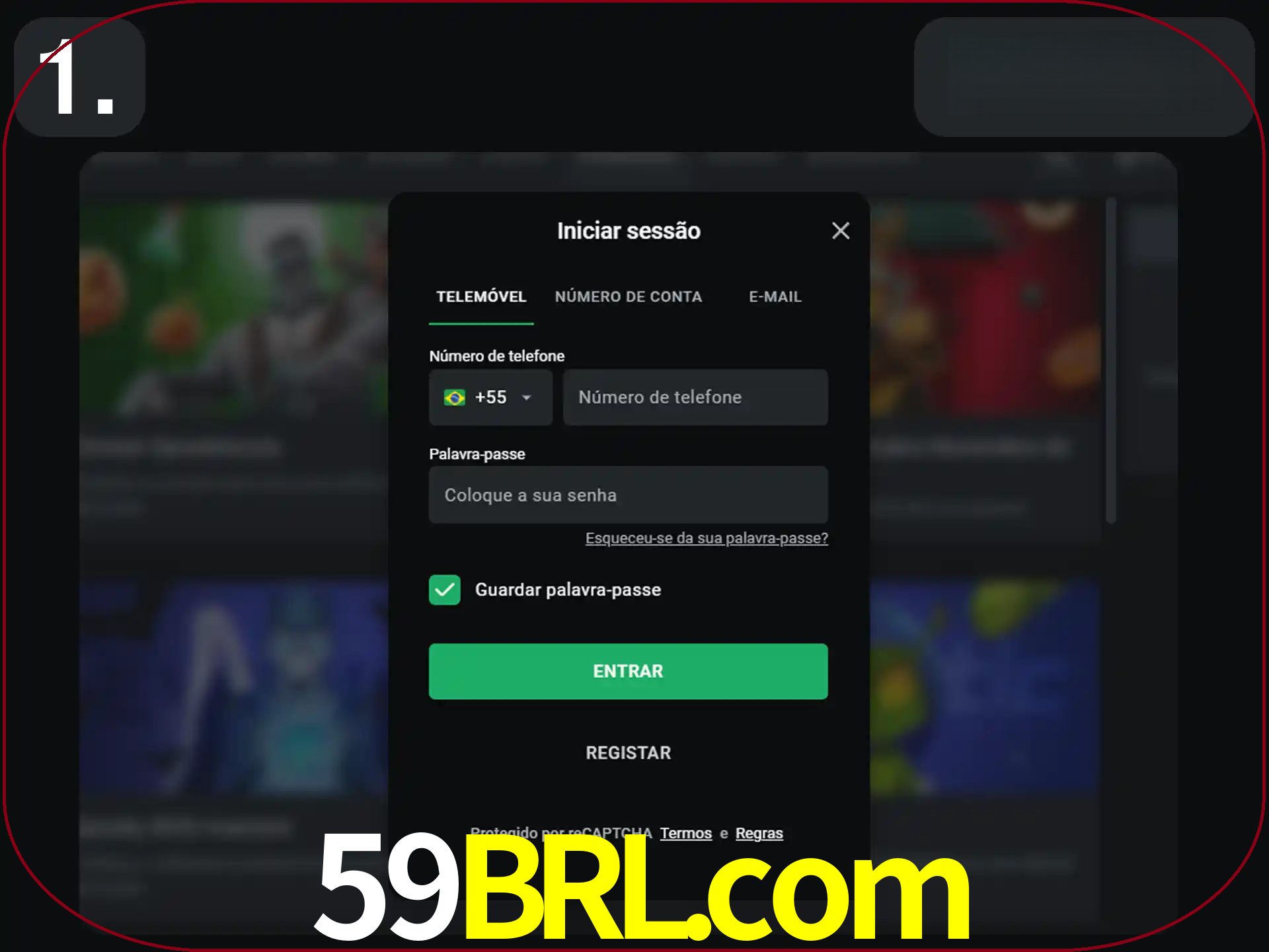 Acesse o site.
