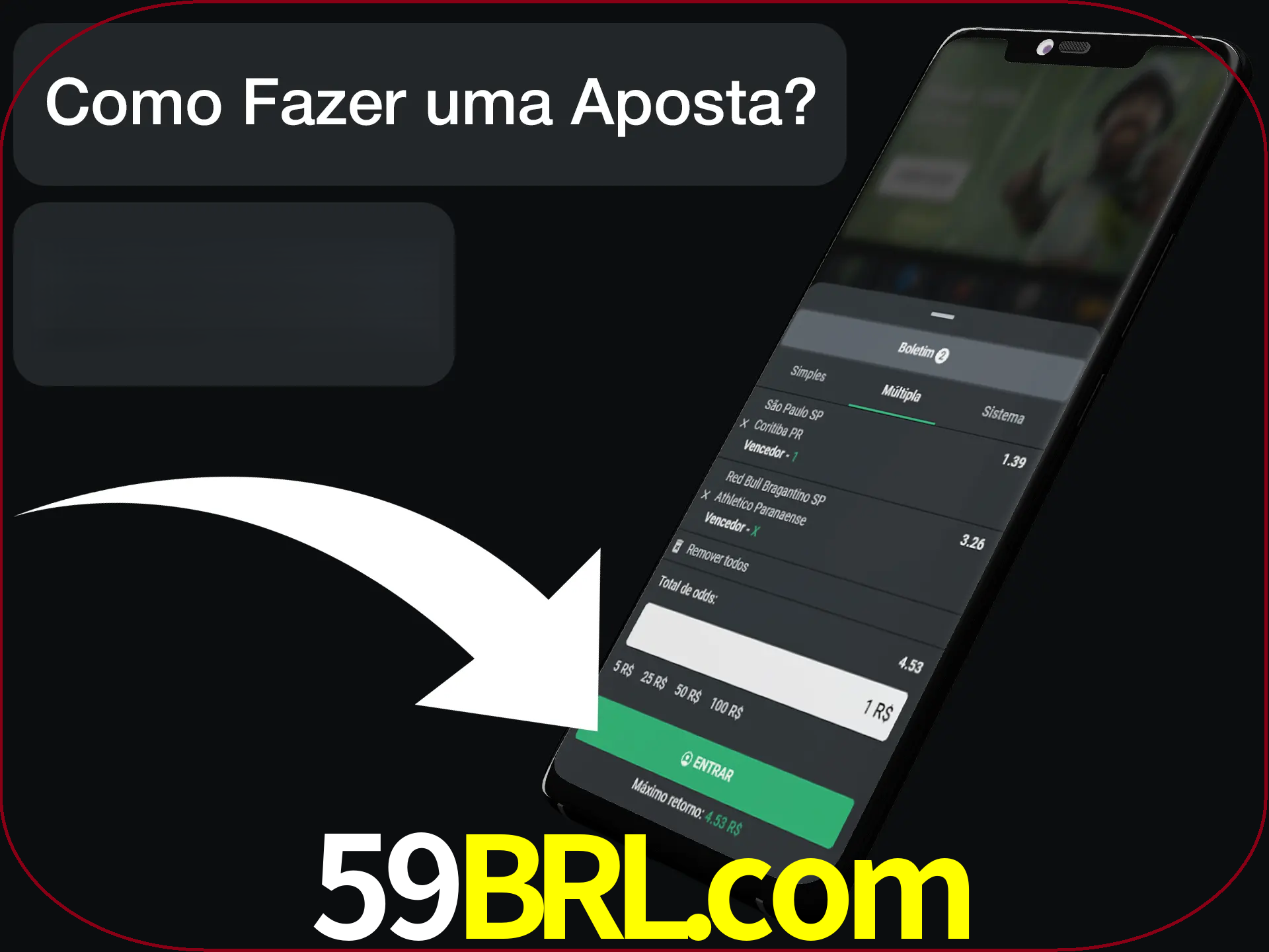 Preencha sua aposta e aguarde o resultado.