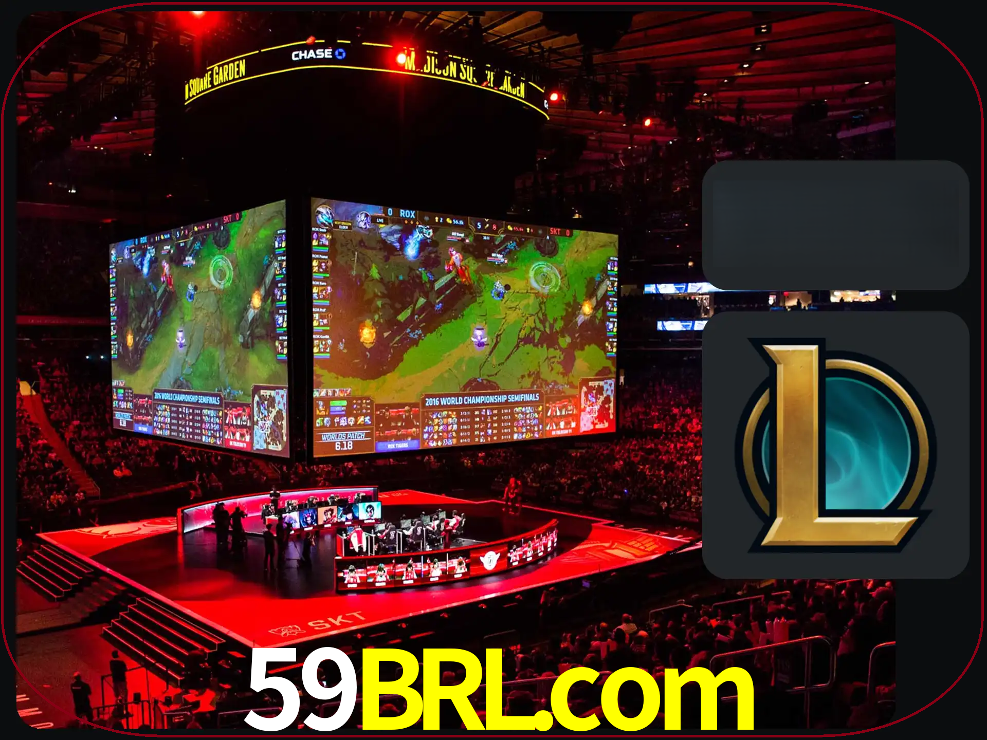 Aposta nos maiores jogos da League of Legends.